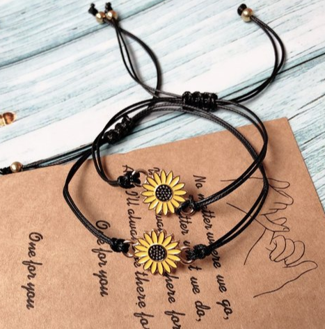 Pulseiras de amizade de girassol — foto 4