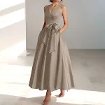 Vestido socialite com decote em V, modelador, para anfitriã de festa de aniversário, uso diário, slim e confortável. — foto 2