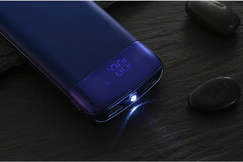 Title 7, Portable charger with LCD display. Keep your de...