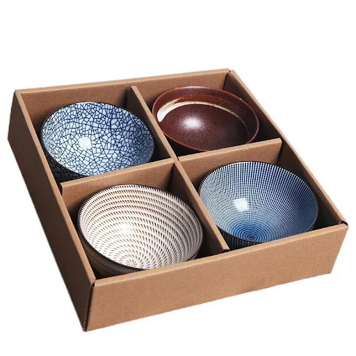 Title 1, Creative Chinese Ceramic Bowl Set for Household...
