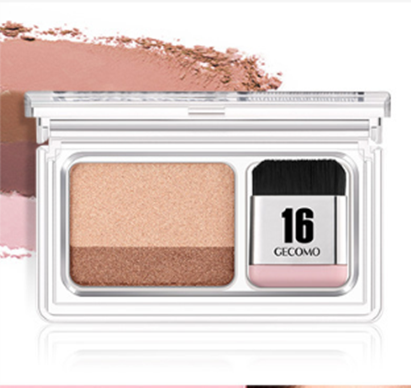 Two-tone Gradient Eyeshadow Earth Color Matte Nude Makeup for a natural and elegant look. Create stunning eye makeup eff — photo 6