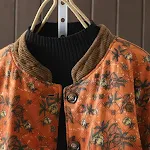 Women's Warm Thick Loose Cotton Padded Clothes Retro Stand Collar Winter Coat Comfortable & Stylish Perfect for Cold Wea — photo 6