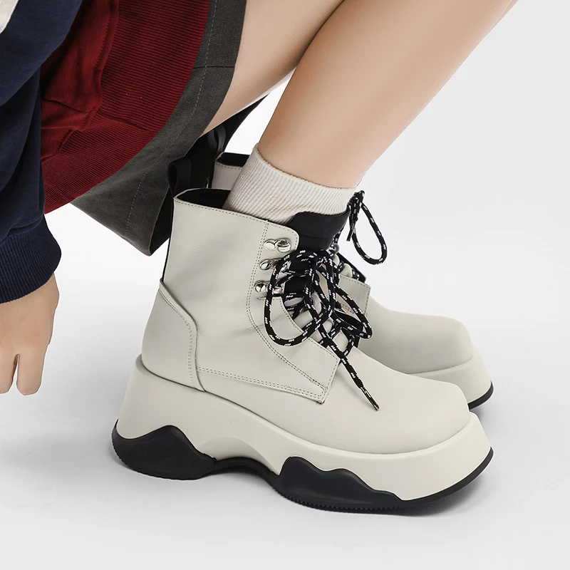 Botas Dr. Martens Femininas Estilo Britânico Casual — foto 9