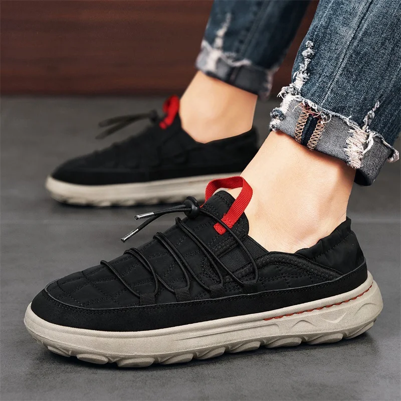 Zapatos Casuales de Hombre con Tela de Paraguas para Verano Frescos y Ligeros Perfectos para el Clima Cálido y Disfrutar del Sol — foto 7
