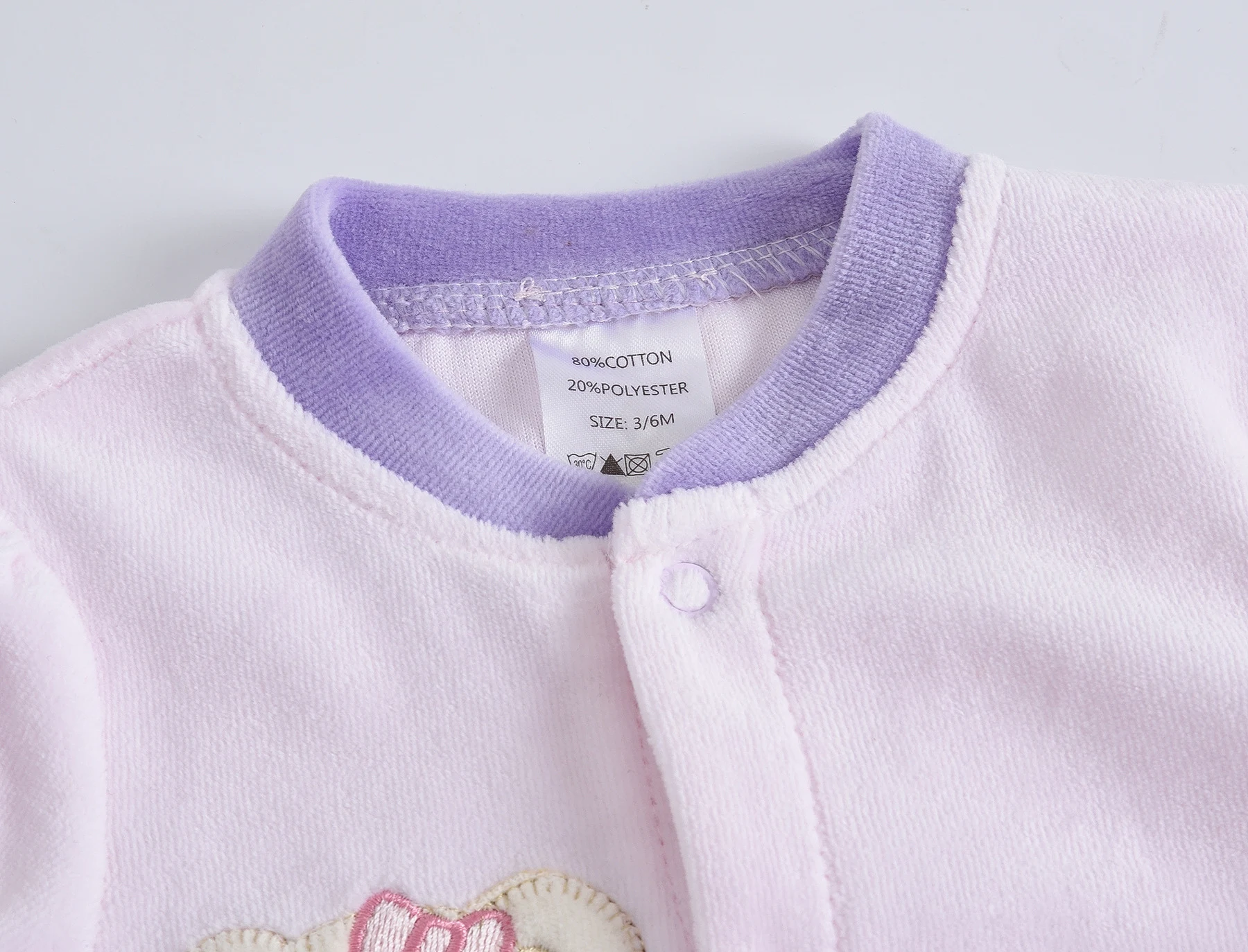Title 4, Baby Coveralls Velvet Romper for Newborns, Insi...