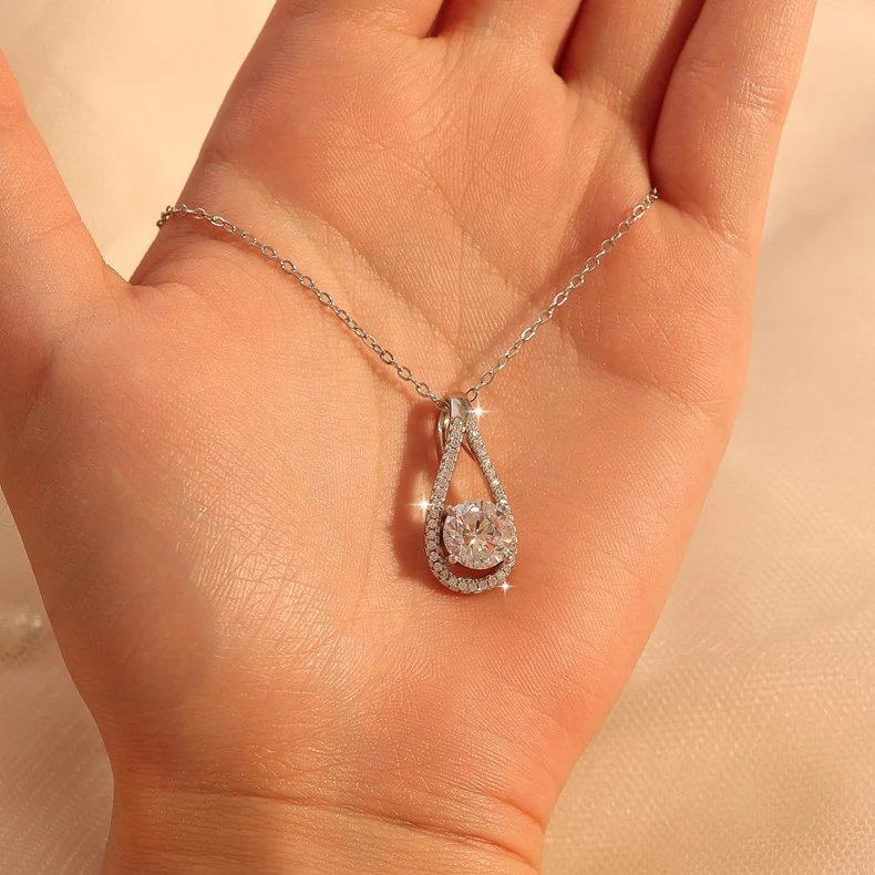 Colar de Prata de Lei S925 para Mulher Joia Elegante Presente Perfeito Design Atemporal Ideal para Uso Diário Brilho Duradouro — foto 8
