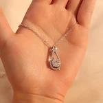 Colar de Prata de Lei S925 para Mulher Joia Elegante Presente Perfeito Design Atemporal Ideal para Uso Diário Brilho Duradouro — foto 8