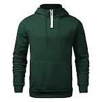 Suéter masculino com gola alta, meia zíper e estampa europeia e americana, ideal para um visual moderno e confortável no inverno. — foto 1