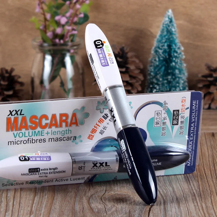 Title 1, Double-Ended Mascara Black and White Brush Head...