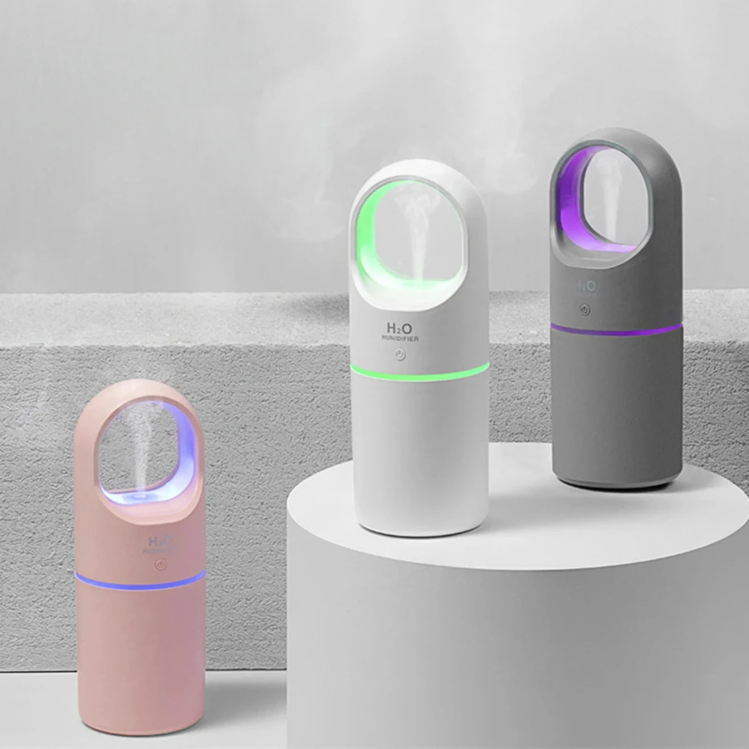 NEW Enhanced Mini Ultrasonic Air Humidifier USB Powered 450ml with LED Light for Cozy and Refreshing Atmosphere — photo 8