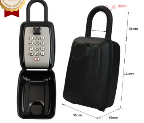 Home Decoration Shop Administrator Button Password Lock Keys' Box. Secure your valuables with this stylish and easy to u — photo 4