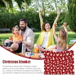 Warm Flannel Throw Blanket Christmas Soft Decorative Breathable Blanket for Sofa Cribs Beds Perfect Gift Comfortable and — photo 19