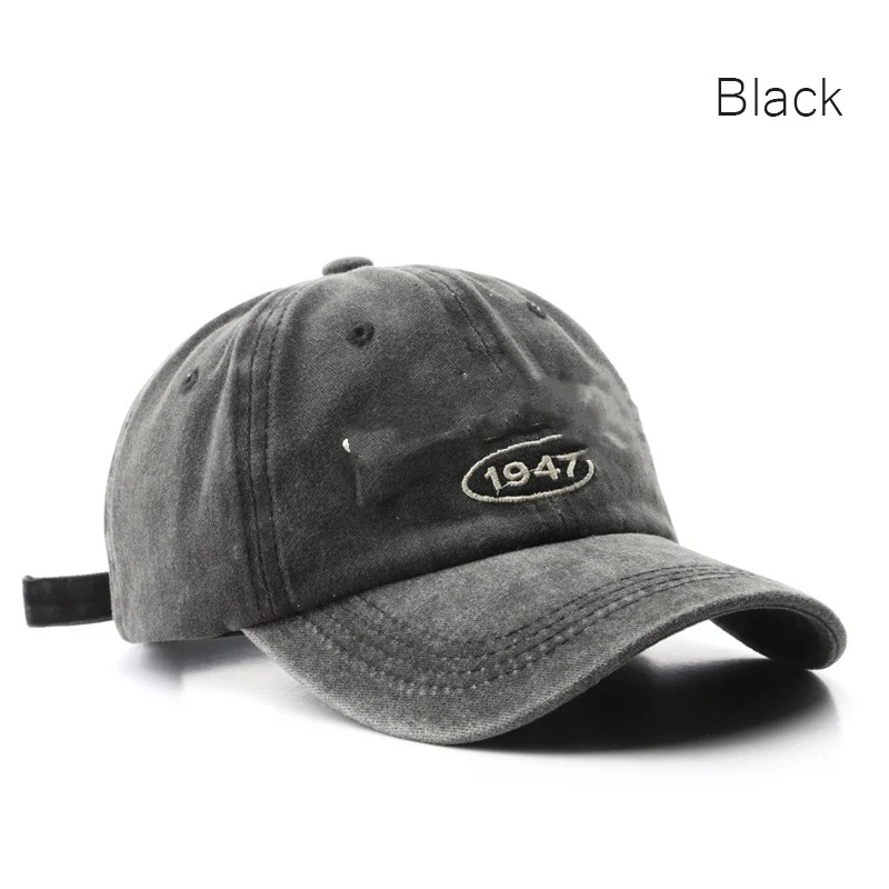 Vintage Washed Denim Baseball Cap for casual style and comfort. Enjoy the perfect fit and sun protection with this timel — photo 1