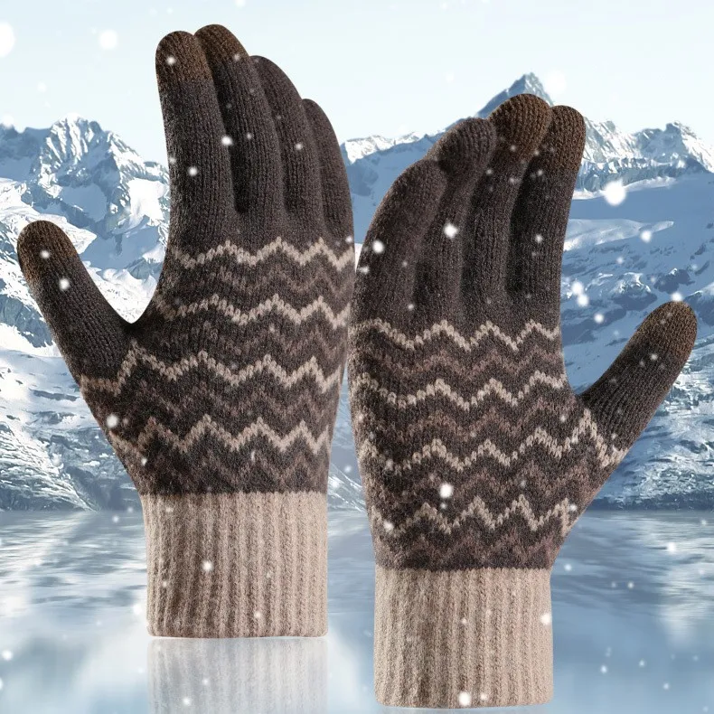 Title 6, Mens Outdoor Cold-proof Warm Gloves Stay Warm ...