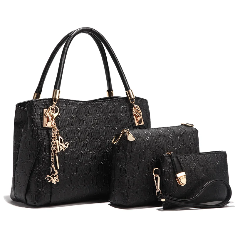 Title 4, Three Piece Female Bag And Mother Bag Fashion H...