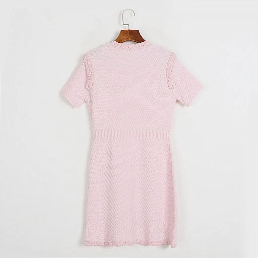 Title 2, Womens V-neck Tight Waist Drill Buckle Knitted...