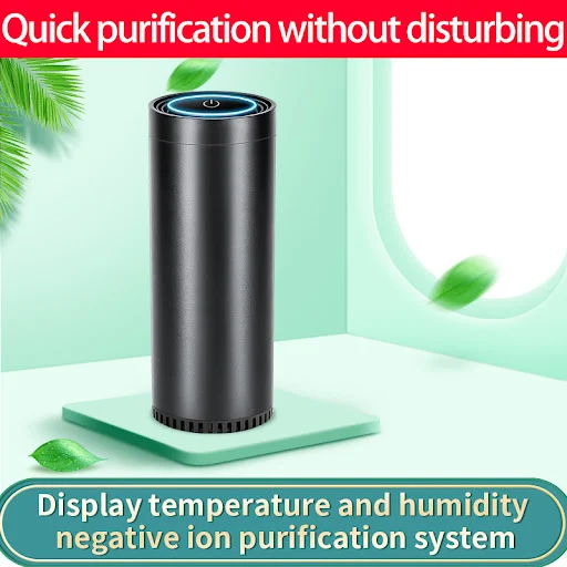 Title 5, Car air purifier Removes odors and pollutants H...
