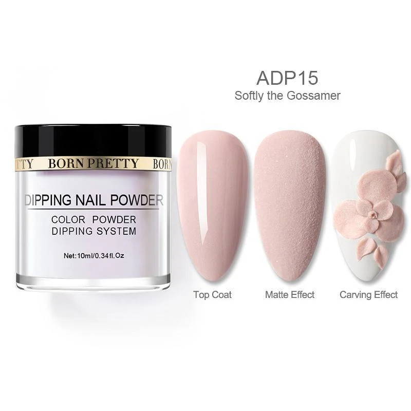Nagellak, Nagel Infiltratie Poeder, Poeder Kleverig Poeder en Nail Art. Ontwerp moeiteloos prachtige en duurzame nageldesigns. — foto 20
