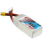 Bateria de Lítio GNB 650mAh 3S 11.1V 80C de alta energia para modelos viajantes FPV. Voe por mais tempo e com mais potência, desfrutando ao máximo! — foto 4