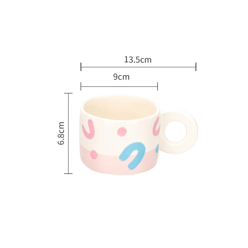 Original Nordic Creative Office Water Cup Mug Enjoy your beverages with style and ease. Perfect for coffee, tea, or wate — photo 2