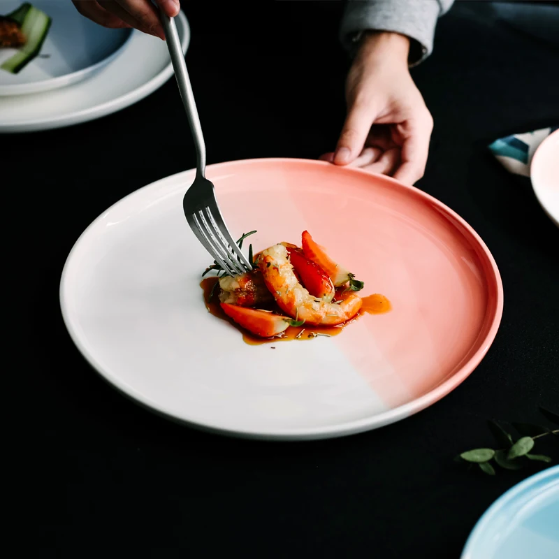 Creative Home Ceramic Western Dinner Plate for elegant meals. Durable, stain-resistant and perfect for everyday use in y — photo 11