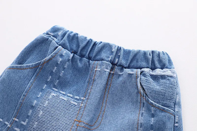 Title 5, Completo Bambino Autunno Jeans Cardigan Pantalo...