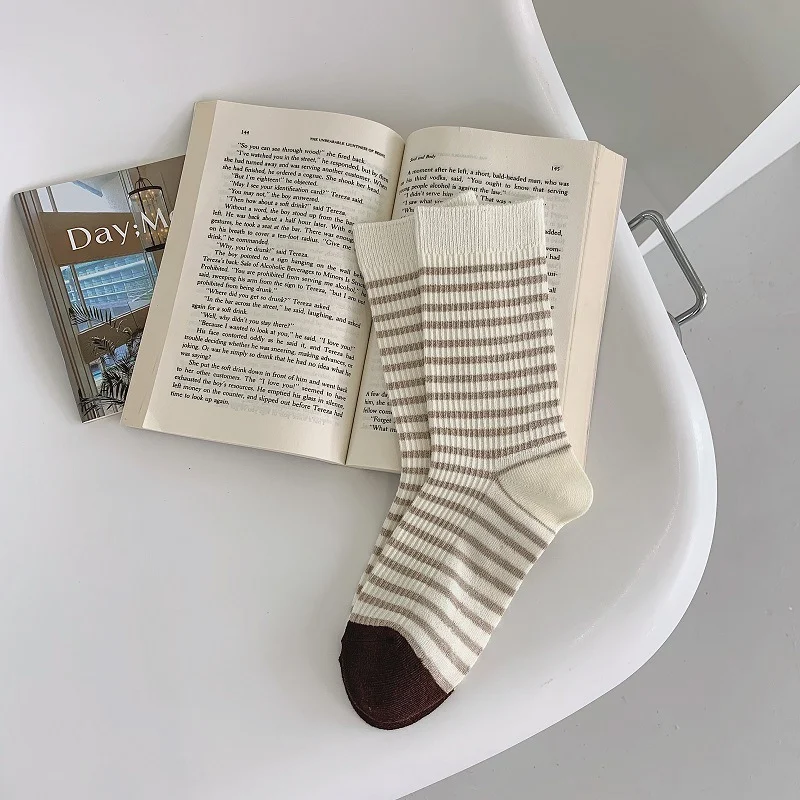 Title 10, Embroidered Socks For Children With Double Stit...