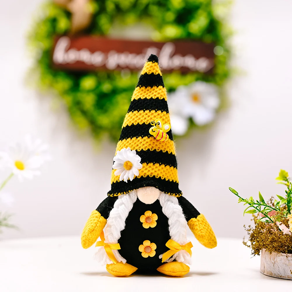 Boneca Rudolph Abelha de Mel, brinquedo e enfeite. Decoração de festa e casa, estatueta para mesa, presente perfeito para alegrar o ambiente. — foto 8
