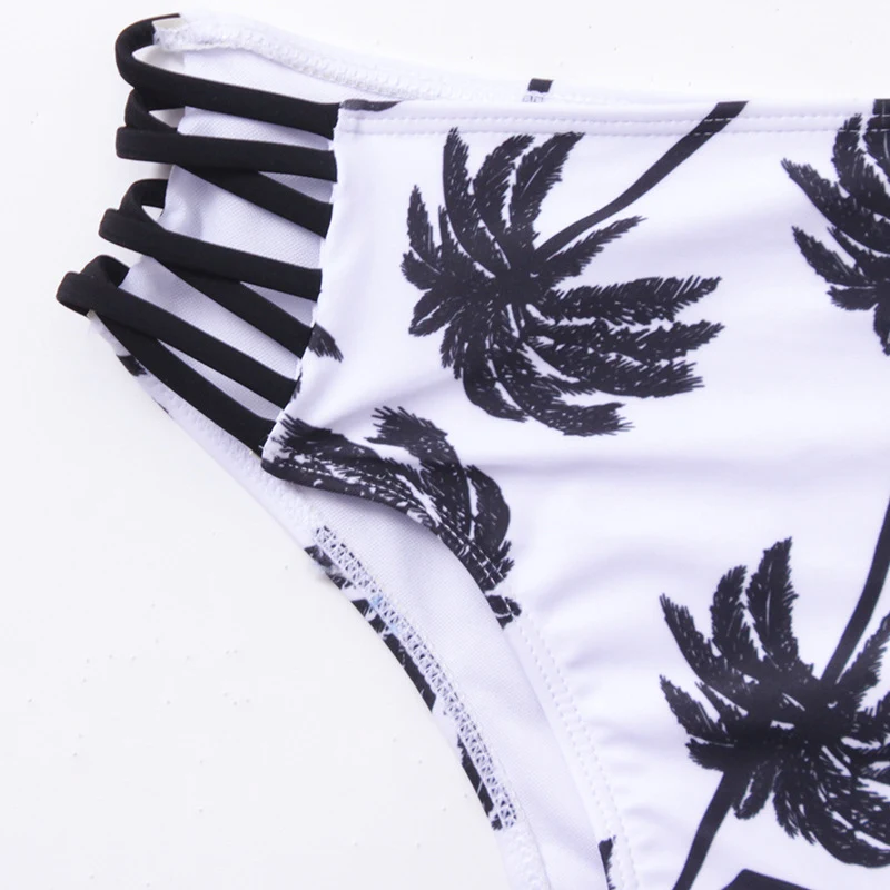 Title 5, Bikini Test Split Coconut Tree Bandage para muj...