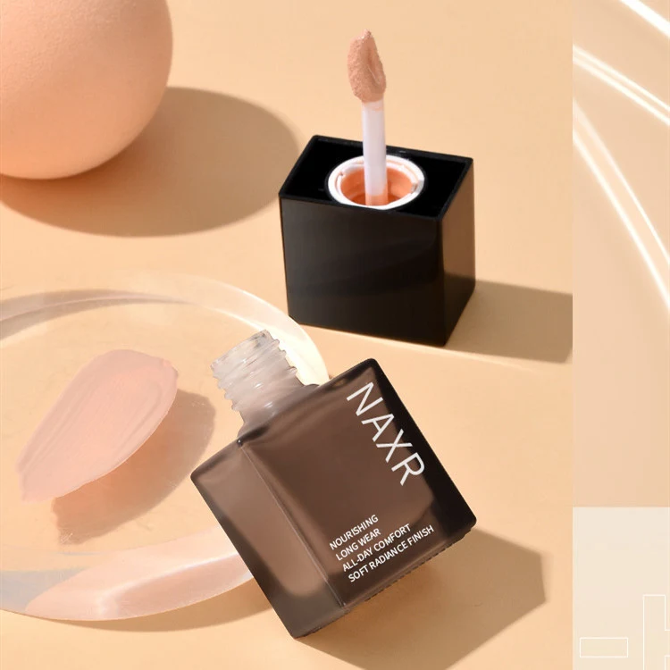 Brightening Concealing Foundation Skincare Makeup Moisturizing. Achieve radiant, flawless skin with this all-in-one beau — photo 3