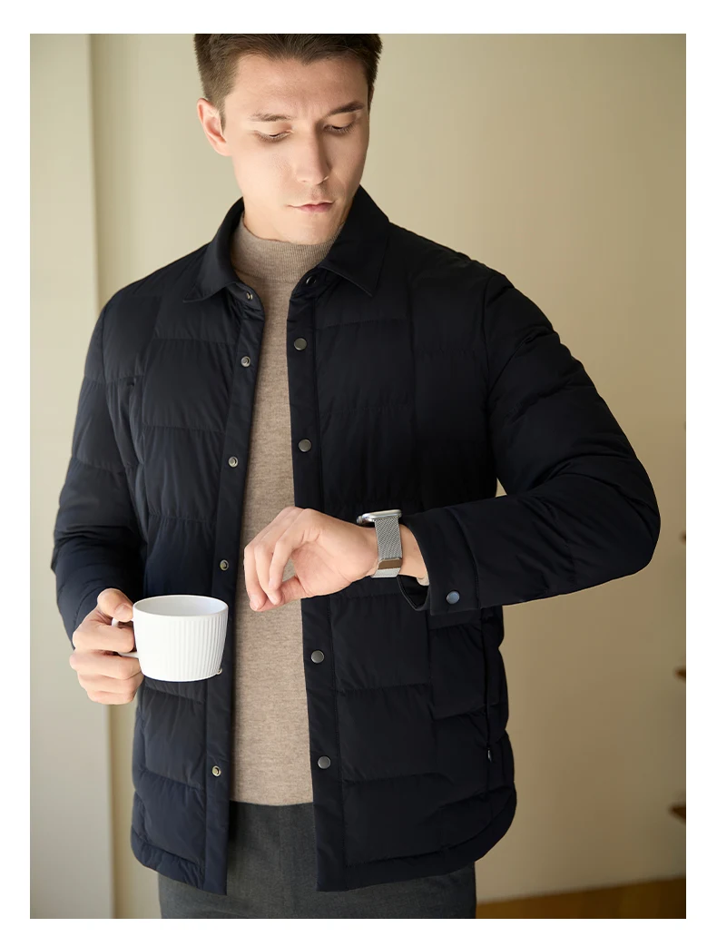 Title 3, Mens Goose Down Lightweight Down Jacket with T...