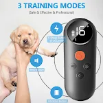 Color Screen Bark Stopper Dog Trainer Prevents Excessive Barking Safe & Effective Training Pet Supplies Easy to Use and — photo 2