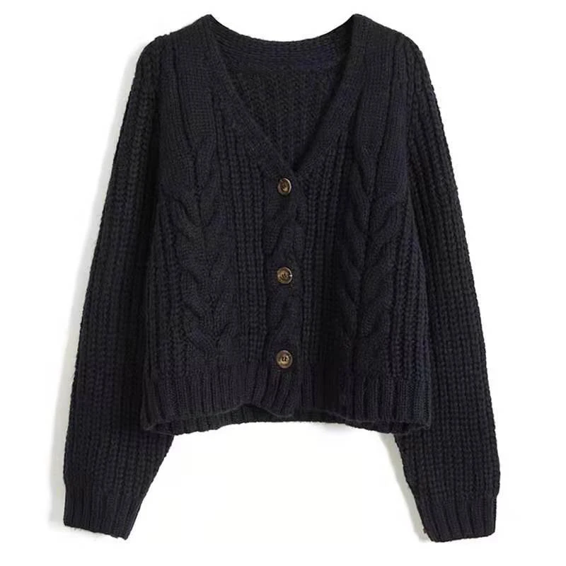 Title 2, Giacca maglione da donna in maglia larga intrec...