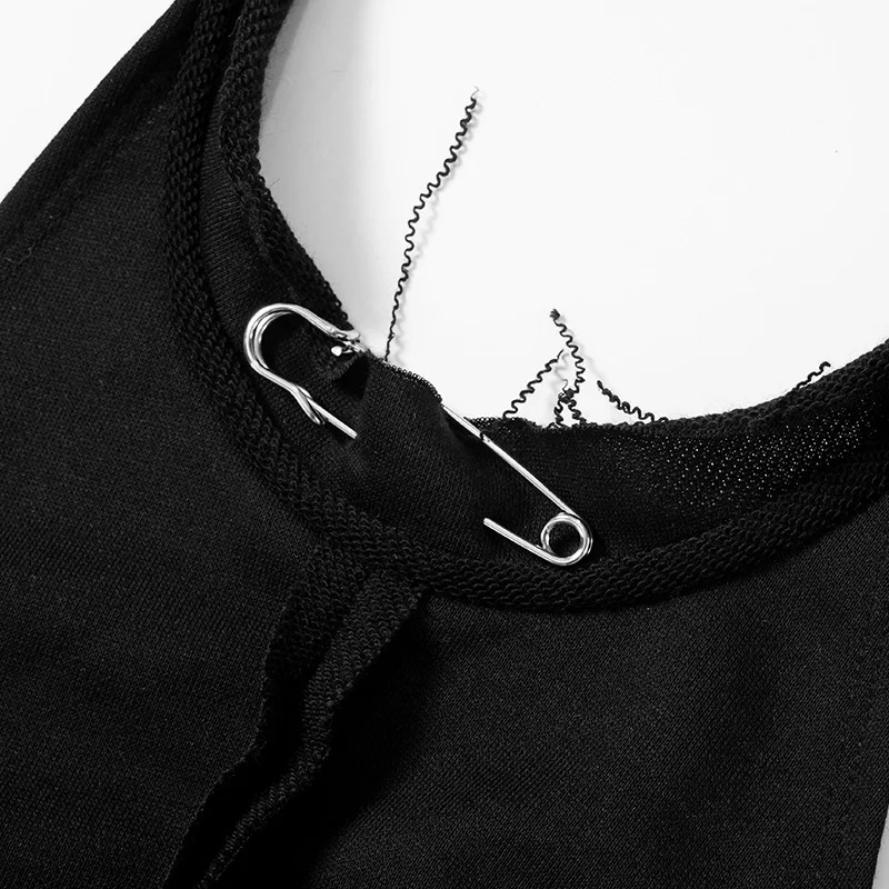 Title 2, Completo Vestito Corto Senza Schiena con Spacco...
