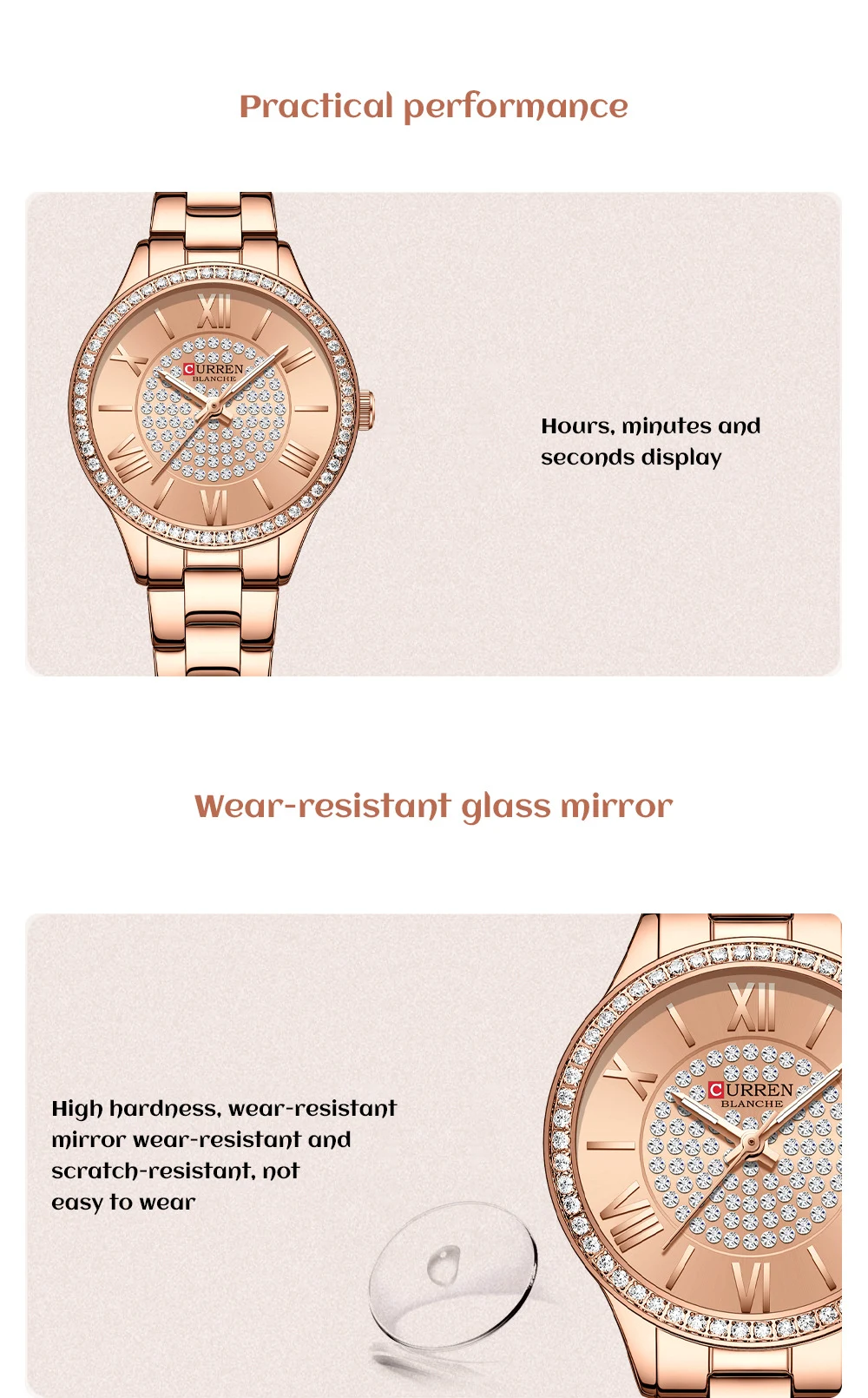 Moda para mujeres Reloj de cuarzo para el cuarzo para mujeres — foto 15