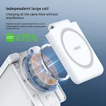 Magnetic Wireless Charger Earphone Watch Four-in-one. Simplify your charging setup with this convenient and efficient al — photo 7