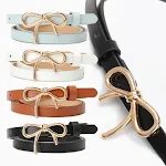 Novo Cinto Feminino Sweet Girl Bow, Luxo Leve e Acabamento Impecável, para um visual elegante e sofisticado. — foto 8