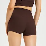 Shorts deportivos de cintura alta No Embarrassment Line para mujer, comodidad y confianza en cada entrenamiento. — foto 13