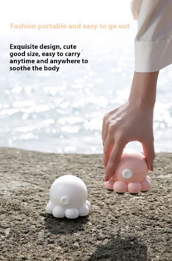 Title 4, Octopus Small Eight Magnetic Thermal Massager f...