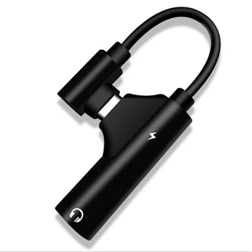 Title 1, Adaptador 2 em 1 para Carregar e Ouvir Música a...