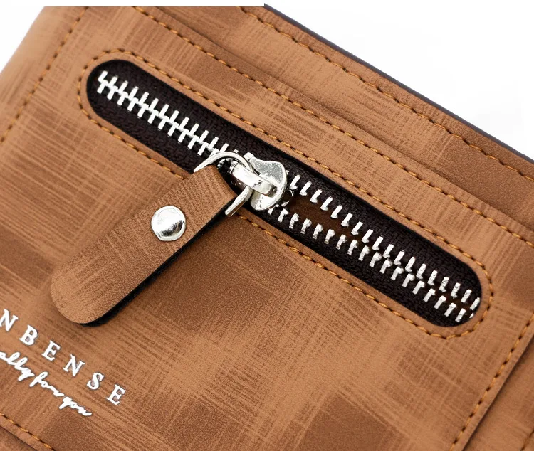 Title 10, Embossed TPU Mens Short Wallet with Multiple C...
