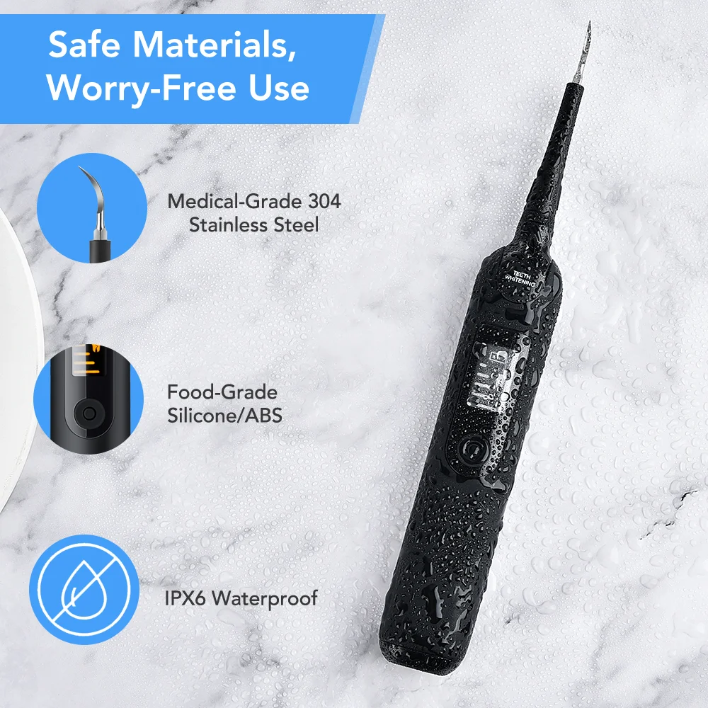 Title 7, Portable Electric Dental Scaler for Home Use Re...