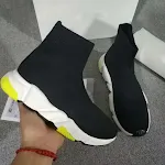 Meias de lã tricotadas elásticas Sapatos de cano baixo conforto e estilo combinados para uso diário. Perfeitas para manter seus pés quentes e confortáveis com elegância — foto 2