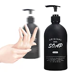 Frascos vazios para shampoo, condicionador e loção, perfeitos para viagens e uso diário. Recarregáveis, práticos e reutilizáveis. — foto 3