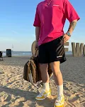 Retro Casual Shorts in 2 Colors for Relaxed Style. Comfortable and versatile shorts perfect for summer. Enjoy effortless — photo 10