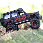 Brinquedo Modelo de Carro Off-road de Liga Simulação Versão Modificada Explore a emoção off-road com este modelo realista e resistente. — foto 4