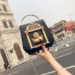 Baroque Angel Clutch Bag for Ladies, a one-shoulder diagonal bag. Stylish, functional, and perfect for carrying your ess — photo 7