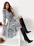 Autumn And Winter Long Sleeve Dress — photo 3
