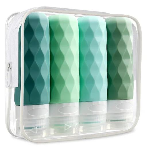 Title 7, Cosmetics Storage Bottle featuring Various Desi...