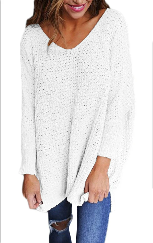European and American Winter New V-neck Thick Sweater Knitwear Top Bottoming Shirt, a warm and stylish layer for the col — photo 6